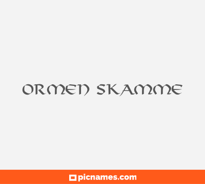 Ormen Skamme